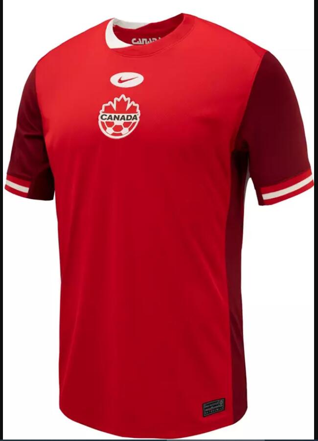 Men Nike Canada 2024 Home soccer Jersey